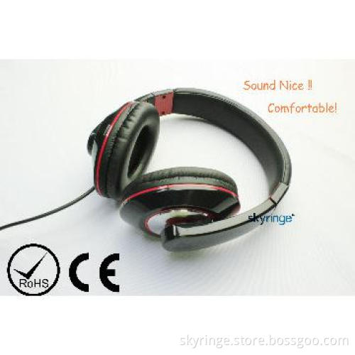 modern studio headphones with high quality